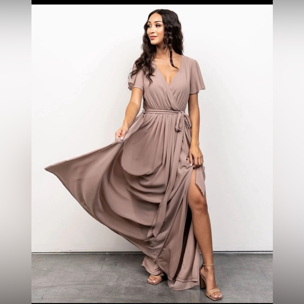 Baltic Born Mauve Maxi Dress